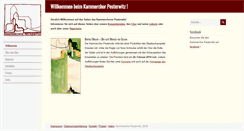 Desktop Screenshot of kammerchorpesterwitz.de